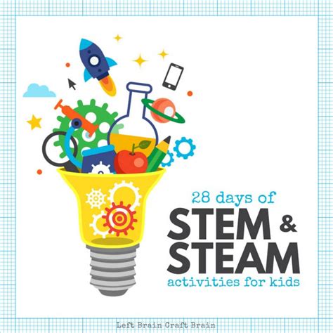 28 Days Of Stem Activities And Steam Activities Math Activities For School Agers - Math Activities For School Agers