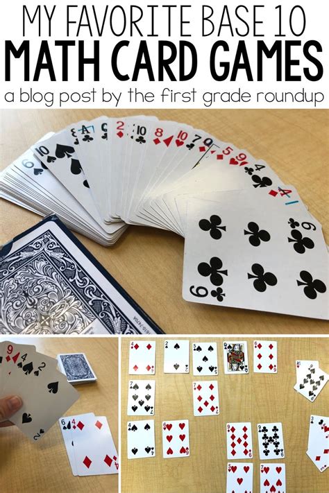 28 Math Card Games That Are Educational And Playing Cards Math - Playing Cards Math