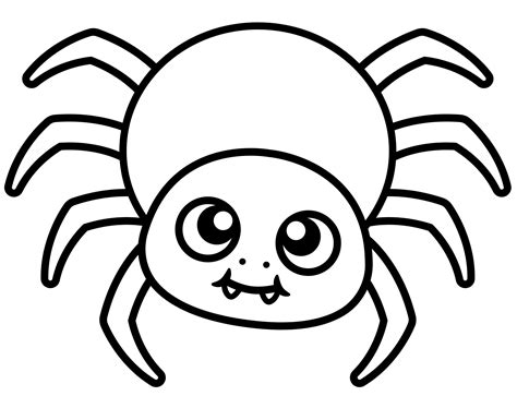 28 Spider Coloring Pages Free Pdf Printables Monday Printable Picture Of A Spider - Printable Picture Of A Spider