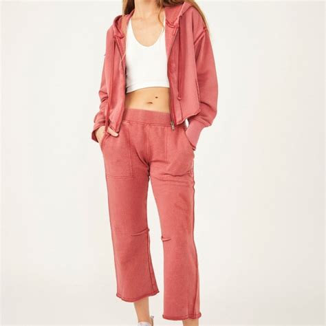 28. FREE PEOPLE Body Language Pant in Savannah Rose