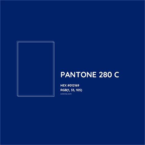 280 C convert HEX to RGB, PANTONE, RAL Classic, RAL …