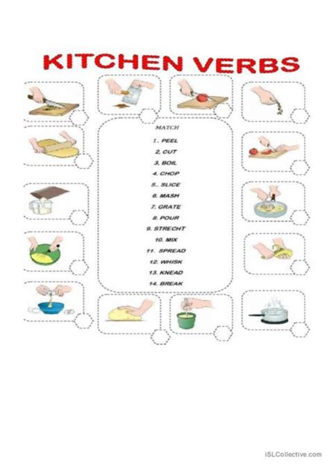 282 Kitchen English Esl Worksheets Pdf Amp Doc Kitchen Utensils Worksheet Answers - Kitchen Utensils Worksheet Answers