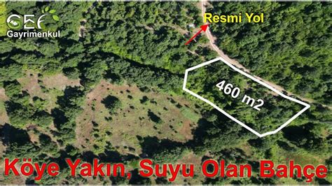 286 m2 BAHÇE/ 2 YOLA CEPHE/SUYU MEVCUT/ YERLEŞİME. 