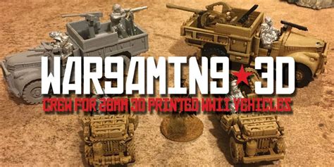 28mm Vehicles - Shapeways Miniatures