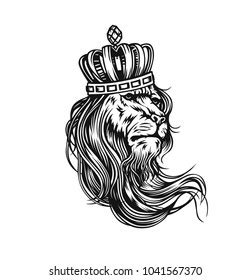 29,736 Lion With Crown Images, Stock Photos & Vectors