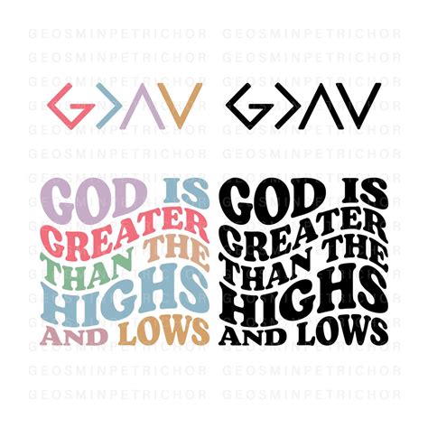 29 Amazing God is Greater Than The Highs and The Lows …