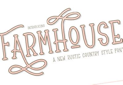29 Best Farmhouse Fonts (Country & Farmhouse Style … - muktibox.com