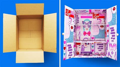 29 CARDBOARD BOXES CRAFTS - YouTube