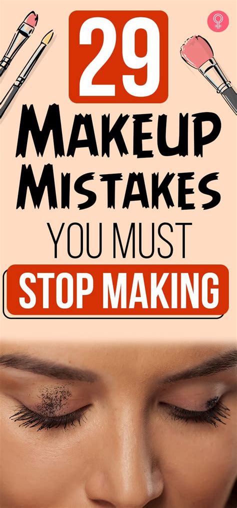 29 Common Makeup Mistakes And Beauty Blunders To Be …