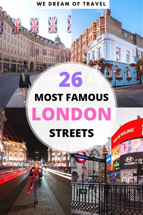 29 Famous Streets in London for Your Travel