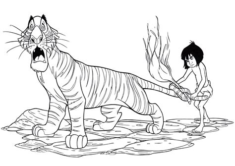 29 Free Jungle Book Coloring Pages Sheets Popular Jungle Pictures To Color - Jungle Pictures To Color