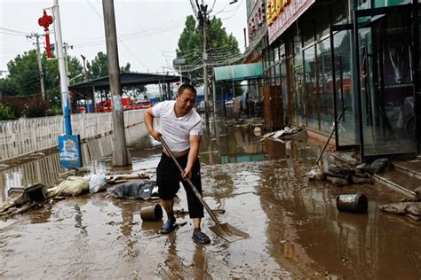 29 inches of rain from Saturday to Wednesday was Beijing’s heaviest rainfall in at least 140 years