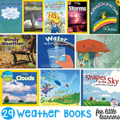 29 Weather Books For Little Learners Pocket Of Weather Books For Kindergarten - Weather Books For Kindergarten