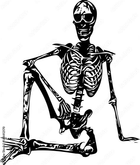 291 Skeleton Sitting Down Illustrations & Clip Art - iStock