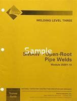 29301 16 open root welds trainee guide. - Viper responder le 2 way remote 7251v manual.