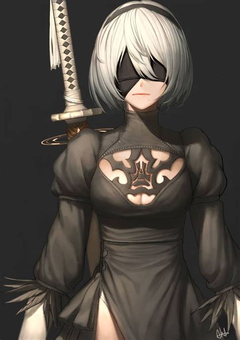 2B the YoRHA by AHDorKveLL Neir automata, Automata, Nier automata