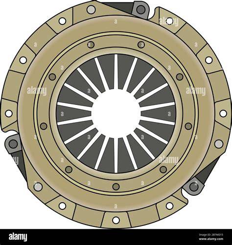 2D drawing of the Clutch pressure plate - ResearchGate - raincitystudios.com
