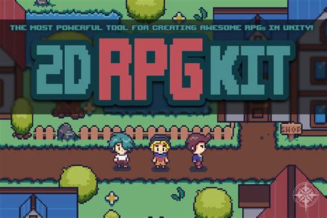 2D RPG Kit Packs Unity Asset Store