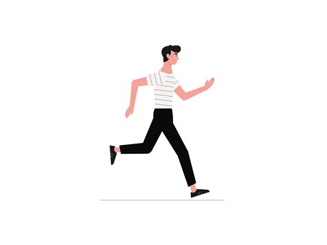 2D Running Animation Gifs