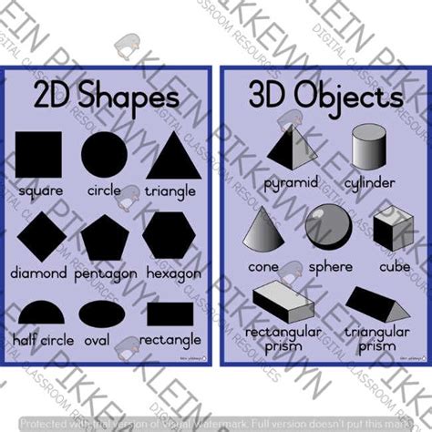 2D Shapes and 3D Objects • Teacha!