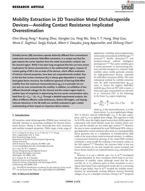 2D-Transition Metal Dichalcogenide Nanoelectronic Devices for ... - wintechmobiles.com