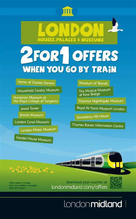 2FOR1 offers when you go by trainLondon Hop-on, Hop-off, Open …