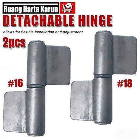 2Pcs Engsel Pintu Besi & Pagar - Las Bentuk Kupu-Kupu untuk Tebal ... - raincitystudios.com