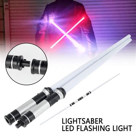 2PCS Fast Shipping Saber Sword Toys Flashing LED Star Wars Lightsaber …