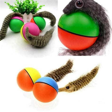 2Pcs Electric Cat Toys Feather Teaser Battery Powered Interactive ...