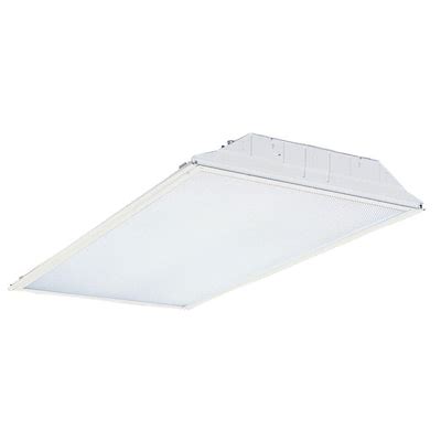 2SP8 G 2 U316 A12 120 GESB 2-Light White Fluorescent Ceiling Troffer