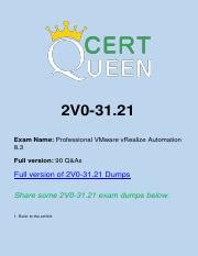 2V0-31.21 PDF Testsoftware