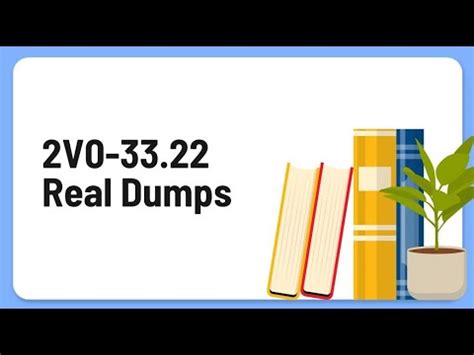 2V0-33.22 Dumps