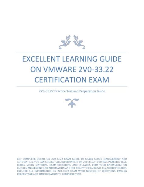 2V0-33.22 Prüfungs Guide