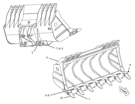 2Z-9563: BUCKET GP. Cat® Parts Store