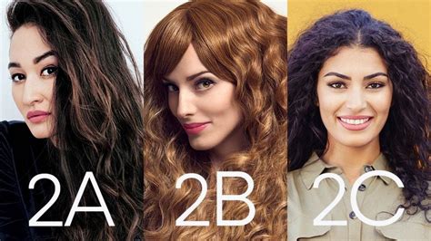 2a type hair. A Guide to Hair Types · Type 1: Straight Hair · Type 2: Wavy Hair · 2A · 2B · 2C · Type 3: Curly Hair · 3A. 