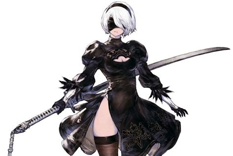 2b nikke. In nikke we already have a character that use sword and attack using it so its not that far fetched. Also in automata we can put the shockwave chip so your melee have small range dmg on top of the slash, devs can also use that. Woest case possible, well like CSM collab where nier char using gun out of nowhere. 