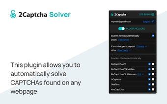 2captcha solver extension. An official 2Captcha browser extension for Chrom...