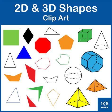 2d And 3d Shapes Images To Colour Teacher 2d And 3d Shapes Pictures - 2d And 3d Shapes Pictures