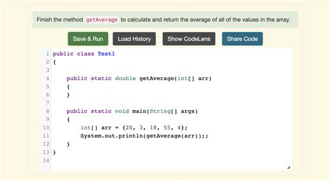 2d array to 1d array java.  getAverage method The getAverage method finds the average ...