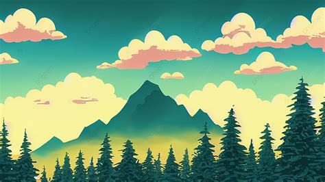 2d gunung | Animasi 2D Gunung Berapi Proses Terbentuk Dampak