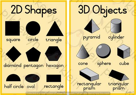 2d Shapes 3d Shapes   2d Shapes Verses 3d Shapes Ofamily Learning Together - 2d Shapes 3d Shapes