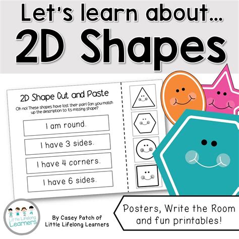2d Shapes For Cutting Teaching Resources 2d Shapes To Cut Out - 2d Shapes To Cut Out