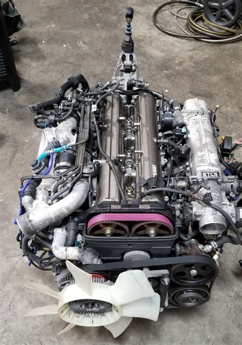 This 2JZ GTE VVTI for sale, is a twin-turbo design engine that delivers plenty of power and torque, making your car more responsive and fun to drive. Here you get a complete Toyota Supra Turbo Six-Speed Drivetrain 2JZ GTE VVTI for sale. 