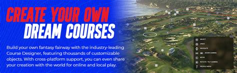 2k golf 23.  Create your own dream course with the Course Designer, which features...
