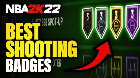Shooting having such a learning curve, badges have become a must so with that. This guide introduces the top five shooting badges that you must-have for your player in NBA 2k21. 5 Best Shooting Badges in NBA 2K21. 1. Deadeye. The dead eye badge decreases the penalty on shots contested by a defender at the last second now.. 