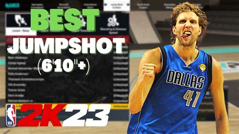Strategy Guides. NBA 2K23: Best Custom Jump Shot. By Hodey Johns. Updated Jun 27, 2023. It took some serious mathematics, trial-and-error, and deep …. 