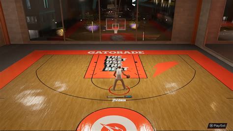 He goes and reserves the court. Then you go to the downstairs court and youll see a join friends option on the right hand half of the screen. You join there. That will take you upstairs. Just walk into the room and onto the court. We play SO much 3v3 on Gatorade, its ridiculous. 2. How can i join and play with my friend in the Gatorade Gym .... 