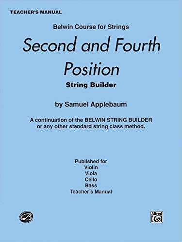2nd and 4th position string builder teachers manual by samuel applebaum. - Process control for practitioners by jacques smuts.