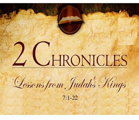 2nd Chronicles 7th Chapter