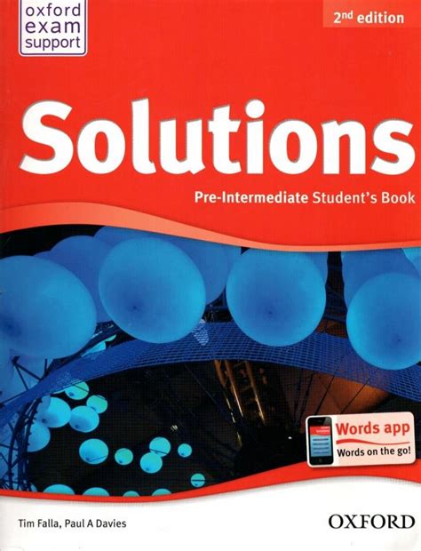 2nd Edition Solutions Pre Intermediate Tests Bank